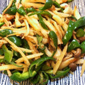 chiekopon1's cooksnap of when they made 新しょうがとピーマンのきんぴら.
