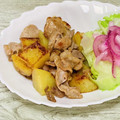 さくらん餅's cooksnap of when they made じゃがいもと豚肉のポンマヨ炒め.