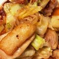 ほのぼのいっこ's cooksnap of when they made 鶏肉としめじのピリ辛炒め.