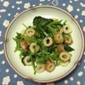おはなすき's cooksnap of when they made 簡単！ほうれん草とちくわの☆ごま油炒め♪.