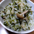 福まめちゃん's cooksnap of when they made あおさしめじさくらえび！たきこみごはん.