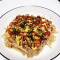 べるりんも's cooksnap of when they made もやしとニラの豚平焼き.