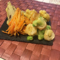 マールマル's cooksnap of when they made 枝豆と竹輪のかき揚げ.