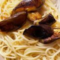 クックK3DI0Y's cooksnap of when they made 美味しいパスタ ナスのペペロンチーノ.