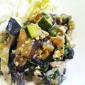 mummypig's cooksnap of when they made 鶏ひき肉とナスの甘辛炒め.