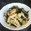 みかんちゃんです☆'s cooksnap of when they made 超簡単！ 筍 ワカメ 若竹煮 お正月にも.