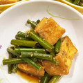 あや　ぱん's cooksnap of when they made 簡単☆厚揚げとにんにくの芽のゴマ煮☆.