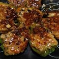 キャラメリぃ's cooksnap of when they made ピーマンの肉詰め☆照り焼き☆鶏ひき肉.