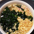 ミンジュン's cooksnap of when they made ツナとワカメのたぬき蕎麦♡.