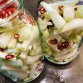 チャーミーエンジェル's cooksnap of when they made パリパリ塩らっきょう.