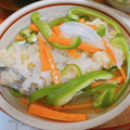 クックV345MI☆'s cooksnap of when they made さっぱり！アジの南蛮漬け☆野菜いっぱい♪.