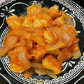 yumtas♥'s cooksnap of when they made 鶏モモと新玉ねぎの中華風ケチャップ炒め.