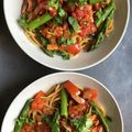 a_cossa's cooksnap of when they made アスパラのアンチョビトマトソースパスタ.