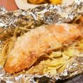 アイリッシュショコラ's cooksnap of when they made *甘塩鮭のバターホイル焼き*.