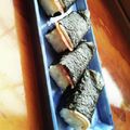 chako106HM's cooksnap of when they made はんぺんとチーズのベーコン海苔巻き.