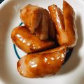 クックG5DSWD☆'s cooksnap of when they made 旨い！スパイシーソース照り焼きウインナー.