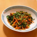 もんしゅしゅ's cooksnap of when they made 春菊の胡麻和え♡.