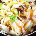 1男4女のママ's cooksnap of when they made 小松菜と椎茸の卵とじ.