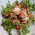 sweetminki's cooksnap of when they made カラトマチー丼♪.