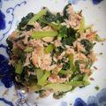 クックIPL1DN☆'s cooksnap of when they made ◎レンチン◎ほうれん草のおかかツナあえ◎.