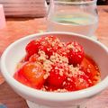 kaokaofood's cooksnap of when they made トマトと胡瓜の酢の物.