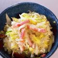 ＫＡＥＤＥレシピ's cooksnap of when they made 白菜の大量消費に♪ベーコンと白菜のサラダ.