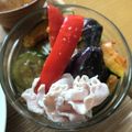 クックJWLD9G☆'s cooksnap of when they made 豚しゃぶとなすはこれ！夏野菜のっけ素麵.