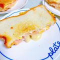 プー♡'s cooksnap of when they made 南インド的？屋台ハムエッグトーストサンド.