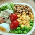 ＴＷＩＮ’Ｓ ママ★'s cooksnap of when they made 簡単、絶品、子供喜ぶ、三色そぼろ丼.