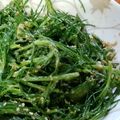 クックZTZ10H☆'s cooksnap of when they made ごまドレで簡単【おかひじきのごまサラダ】.