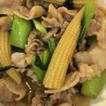 龍巻りん's cooksnap of when they made 青梗菜とヤングコーンのオイマヨ炒め.