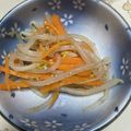 クック01CWCY☆'s cooksnap of when they made にんじんともやしのナムル〜きのう何#53.