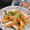 ここっこ★'s cooksnap of when they made 小松菜と厚揚げの胡麻和え.