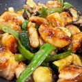 HUCHICORO's cooksnap of when they made 鶏もも肉と茄子の甘酢和え.