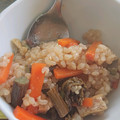 ぱりぱりっこ's cooksnap of when they made わらびと竹の子の炊き込みおこわ.