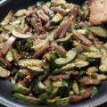 みこひろママ's cooksnap of when they made 胡瓜と蒟蒻のきんぴら.