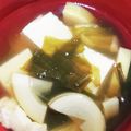 akiyuママ's cooksnap of when they made 澄んだ…豆腐と季節のお吸い物.
