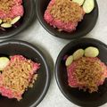 4人の子供達と's cooksnap of when they made レンジで超簡単ハンバーグ.