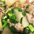 mochocom's cooksnap of when they made とろとろ蕪の煮ものひき肉あん.