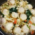 さかつん子's cooksnap of when they made 栄養たっぷり♡具だくさん鶏団子スープ.