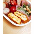 ★ぴよぴよ501★'s cooksnap of when they made 簡単アレンジ卵☆フライドオニオンの卵焼き.