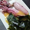 ぺしゃ's cooksnap of when they made ホタルイカと新ワカメの辛子酢味噌.