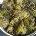 もりのりころ's cooksnap of when they made 鶏レバーの煮物.