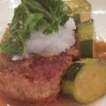 ぐりとも's cooksnap of when they made 大葉と大根おろしソースハンバーグ.