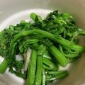 berineko's cooksnap of when they made クレソンのにんにく炒め.