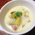ちゃちゃまる26's cooksnap of when they made さつまいものミルクスープ.