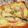 ダッフィーニーうに's cooksnap of when they made しらすと新玉ねぎのっけトースト.