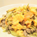 イエローバード's cooksnap of when they made 簡単！ふわふわ卵と挽肉のマヨポン野菜炒め.