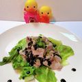 kunyama's cooksnap of when they made イベリコ豚の温しゃぶ黒ごまソース.
