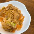 みーのむし”'s cooksnap of when they made 手作りソースで♪やみつき焼きそば！.